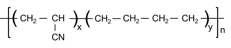 Chemical Formula for HNBR